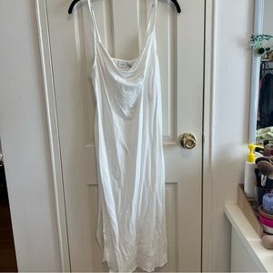 NWT Onia cowl neck midi slip dress